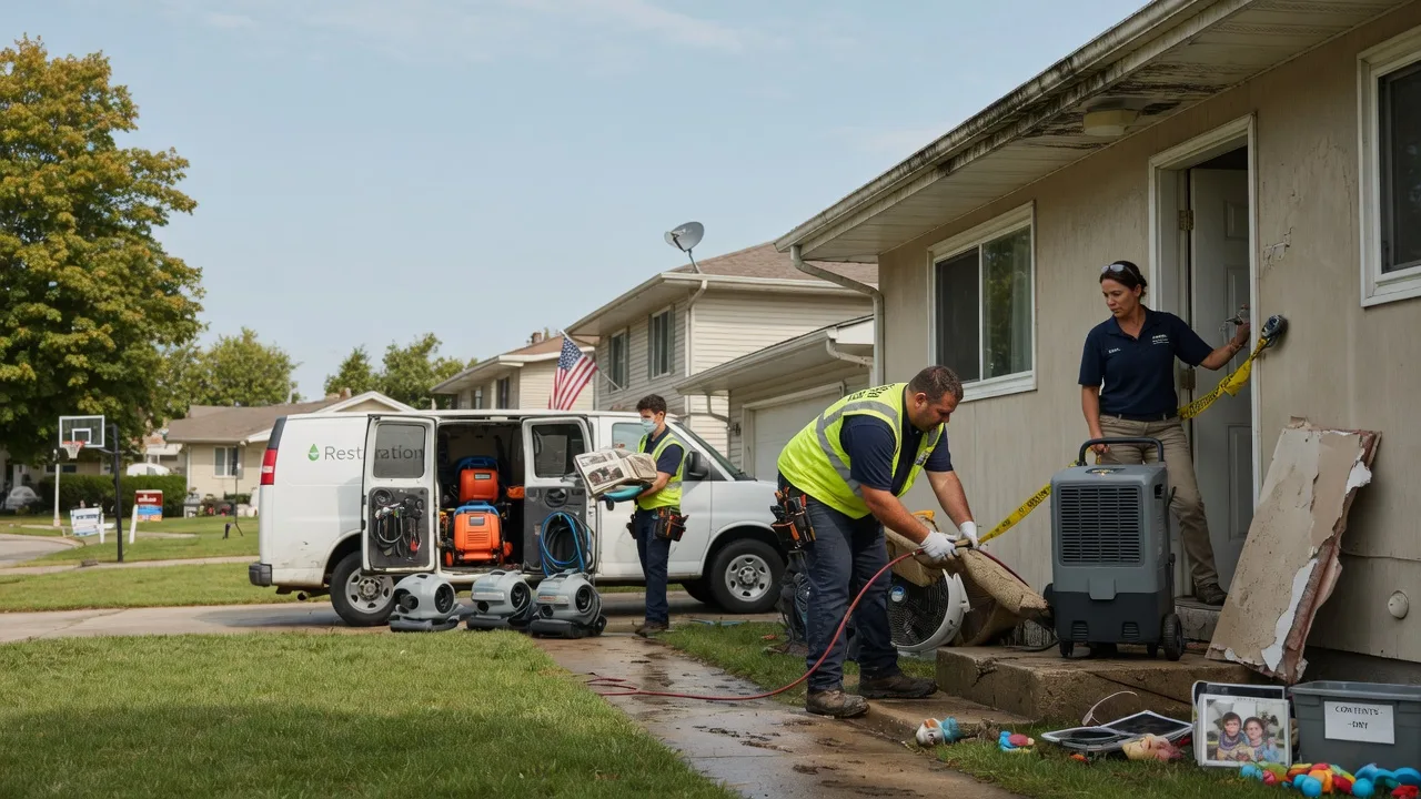 Water Damage Restoration in South Gardiner, ME near me